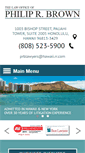 Mobile Screenshot of hawaii-attorney.net